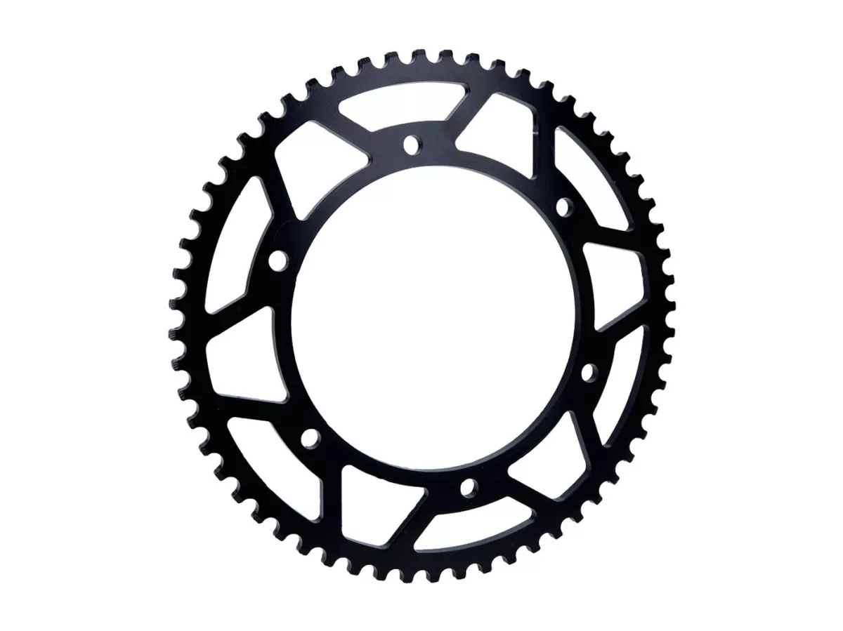 sprocket Premium 58 teeth 420 black -101 OCTANE- for Fantic XM50, XE50 2018- Euro4, Euro5
