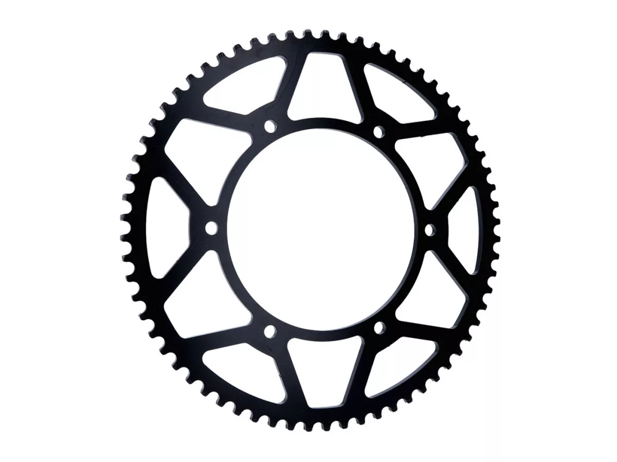 Piñón Premium 66 dientes 420 negro -101 OCTANO- para Fantic XM50, XE50 2018- Euro4, Euro5