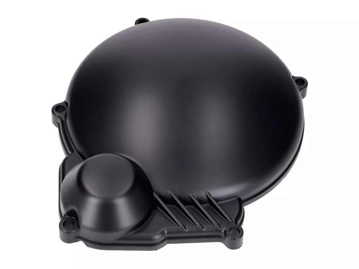 Tapa de alternador / tapa de encendido negro mate -101 OCTANE- para Minarelli AM, Generic, KSR-Moto, Keeway, Motobi, Ride, 1E40MA, 1E40MB