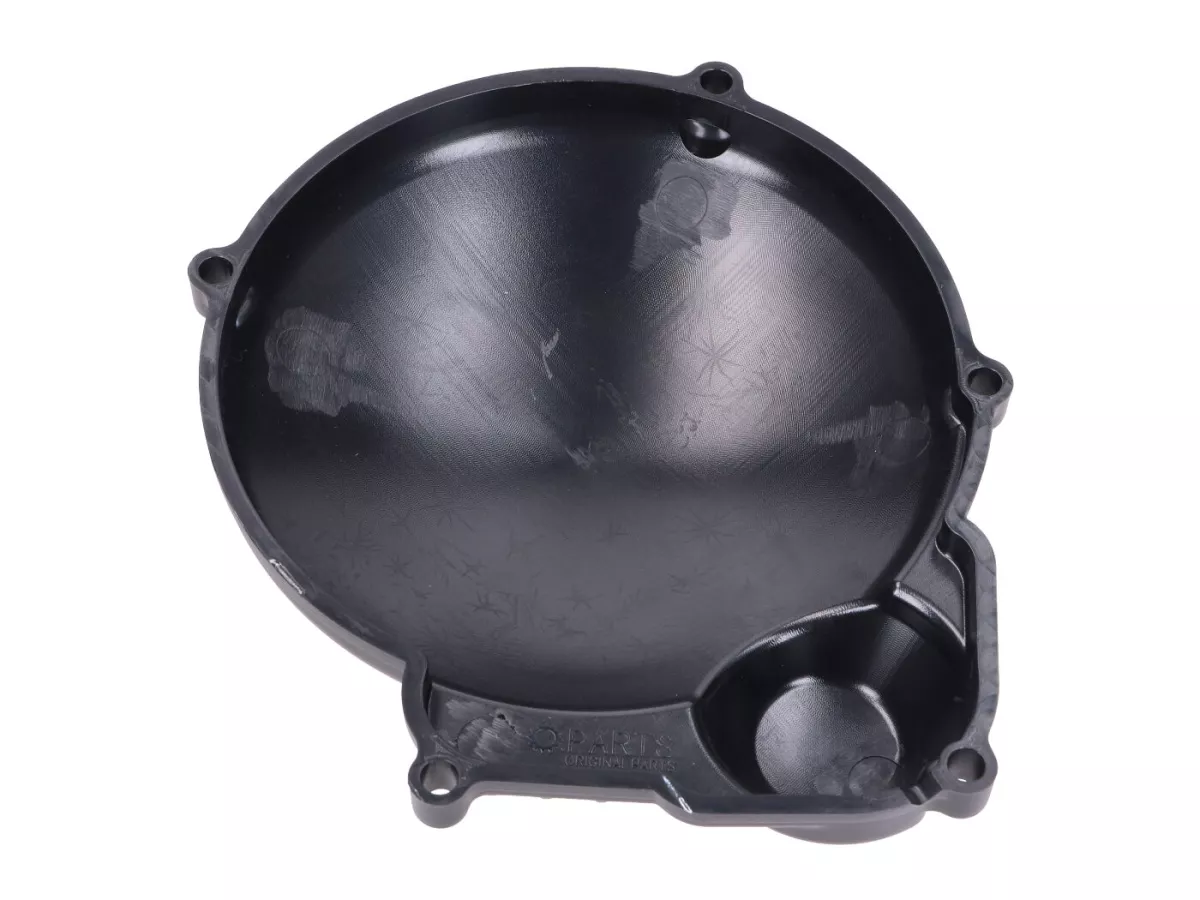 Tapa de alternador / tapa de encendido negro mate -101 OCTANE- para Minarelli AM, Generic, KSR-Moto, Keeway, Motobi, Ride, 1E40MA, 1E40MB