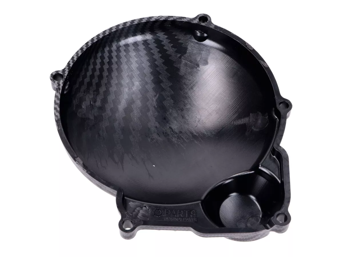 Tapa del alternador / tapa de encendido aspecto carbono -101 OCTANE- para Minarelli AM, Generic, KSR-Moto, Keeway, Motobi, Ride, 1E40MA, 1E40MB