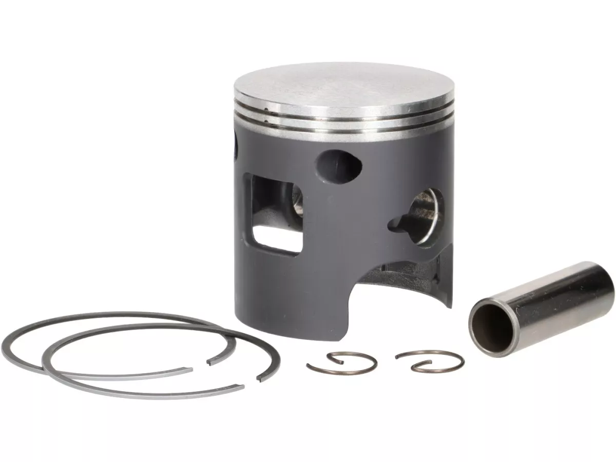 Cylinder -ITALKAST GR-V 125 ccm Ø55mm, stroke=51mm, grey cast iron, direct inlet reed- Vespa PV125, ET3, PK125