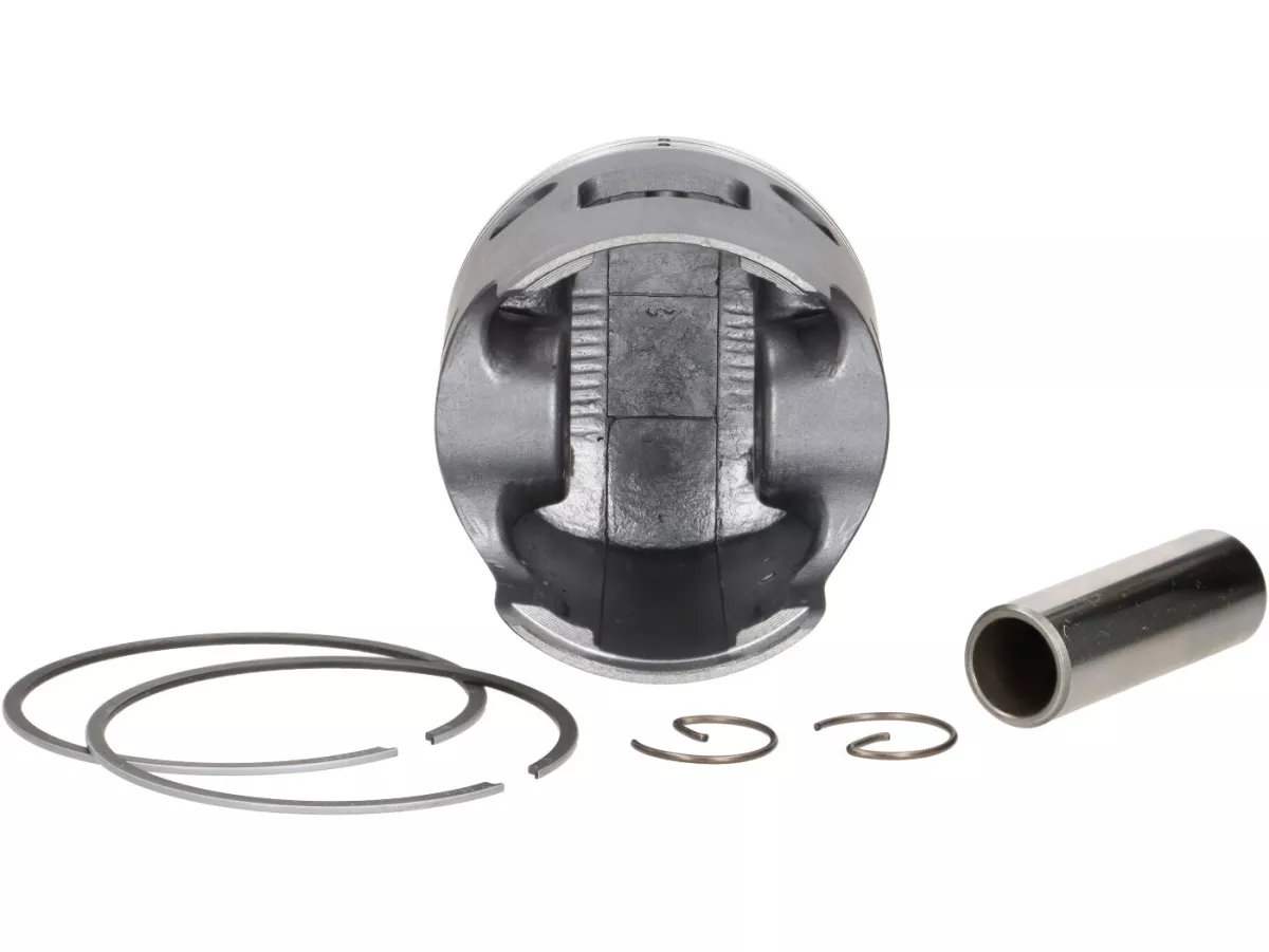 Cylinder -ITALKAST GR-V 125 ccm Ø55mm, stroke=51mm, grey cast iron, direct inlet reed- Vespa PV125, ET3, PK125