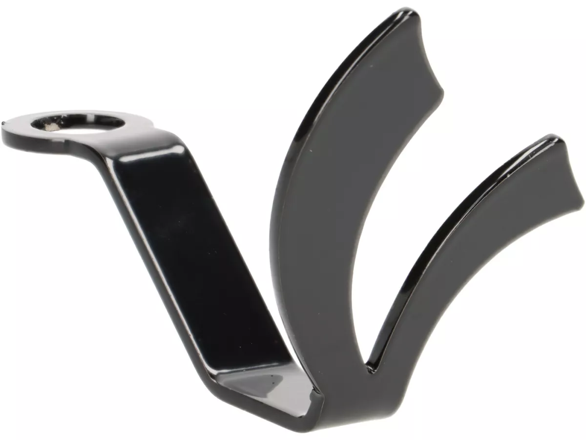 Tempat helm -KUSTOMISASI JILBREAK- Vespa Sprint, Primavera, GTS 50-300 - hitam mengkilap