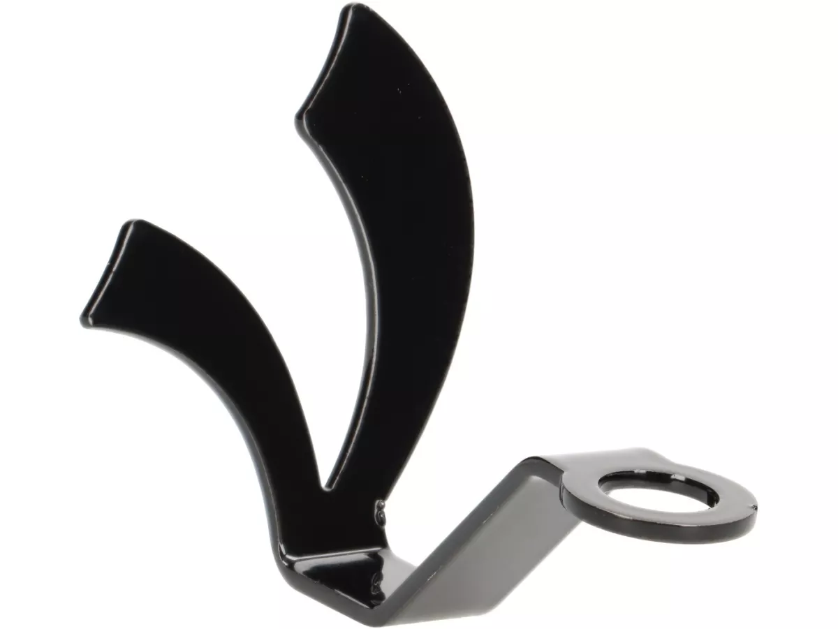 Tempat helm -KUSTOMISASI JILBREAK- Vespa Sprint, Primavera, GTS 50-300 - hitam mengkilap