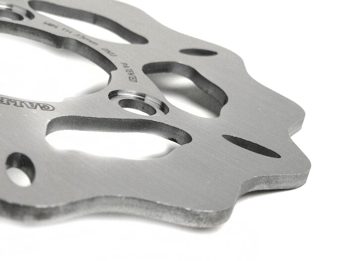 Brake disc -GALFER Wave Ø180/58mm 3o- KYMCO Dink 150cc 1997 (f/r), Dink 125cc 1997 (f/r), Dink 50cc 2000 (f), Filly 50cc Elegance 2003 (f), Top Boy 100cc 1998 (f), Yup 50cc 2002-2003 (f), ZX 50cc 1999 (f), 4Wheels KXR Sport 250cc 2004 (f), 4Wheels Maxxer