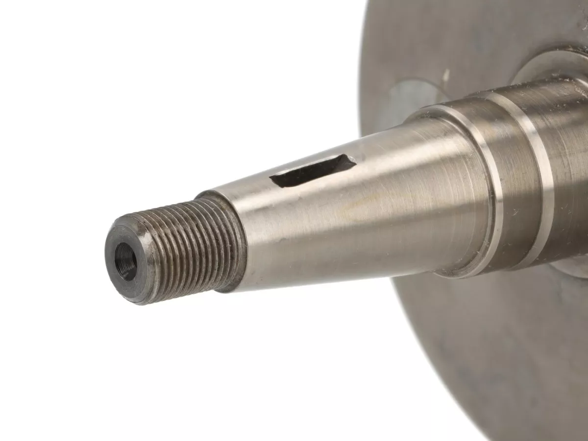 Cigüeñal -KINGWELLE (carrillada completa, admisión de diafragma, biela primatist)- carrera 64mm, biela 128mm- Vespa PX - se adapta a Quattrini M232/M244