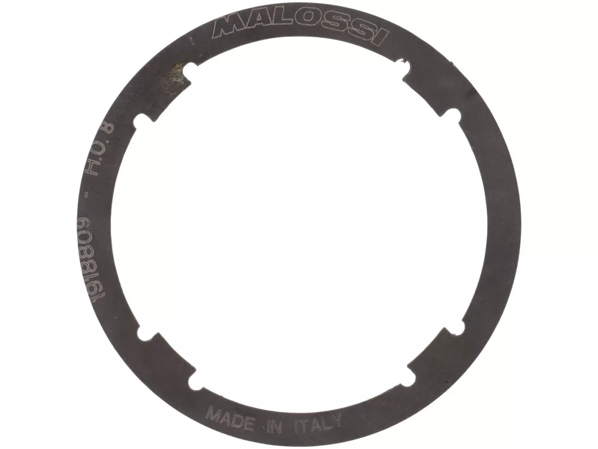 Anillo de hombro -MALOSSI- Vespa Smallframe V50, PV125, ET3, PK - Largeframe PX Lusso (1984-), Cosa, T5 125cc - 0,80mm