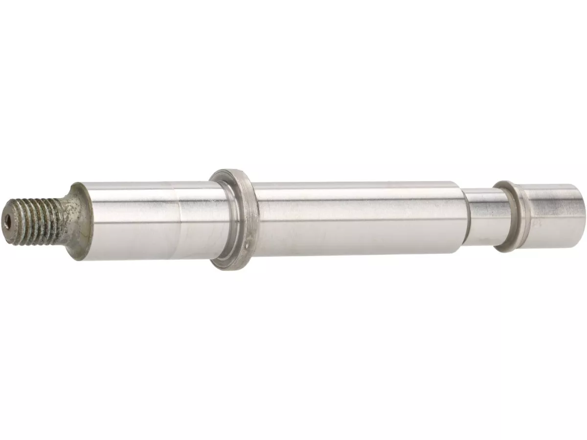 Assale ausiliario -MALOSSI- Vespa PX125, PX150, PX200, Cosa, T5 125cc - Sede cuscinetto: Ø=15mm, boccola: Ø=13mm, lunghezza: 121mm
