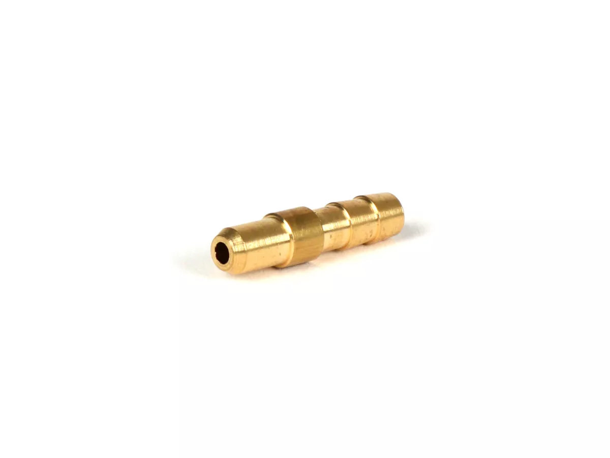 Raccordo per il vuoto -MALOSSI- Dell'Orto carburatore PHBG 19-21 / PHBL 25 Ø 3,8 mm L 18 mm ottone dritto -