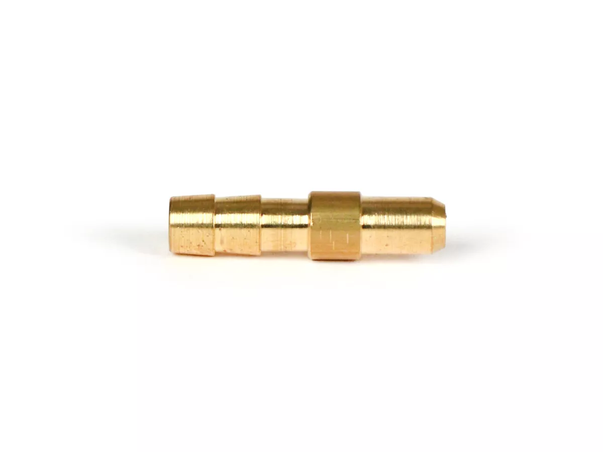 Raccordo per il vuoto -MALOSSI- Dell'Orto carburatore PHBG 19-21 / PHBL 25 Ø 3,8 mm L 18 mm ottone dritto -