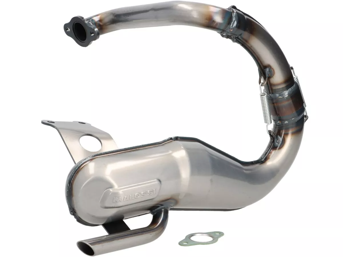Exhaust -MALOSSI Power Exhaust banana- Piaggio APE 50 (TL1T, TL2T, TLT4T, TL5T, TL6T, ZAPC8000)