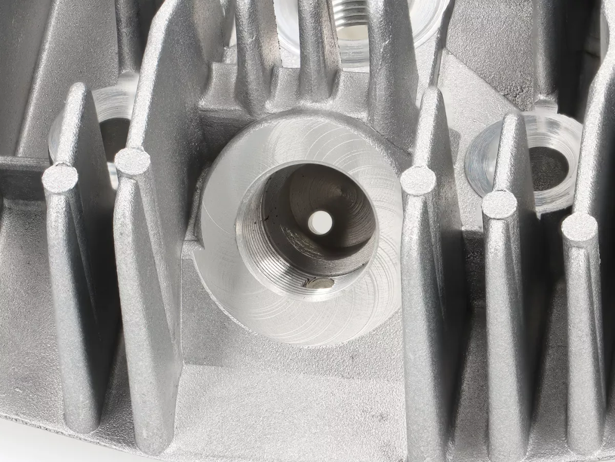 Culasse -MALOSSI- Ø40 mm- Peugeot 103, Vogue - pour soupape de décompression