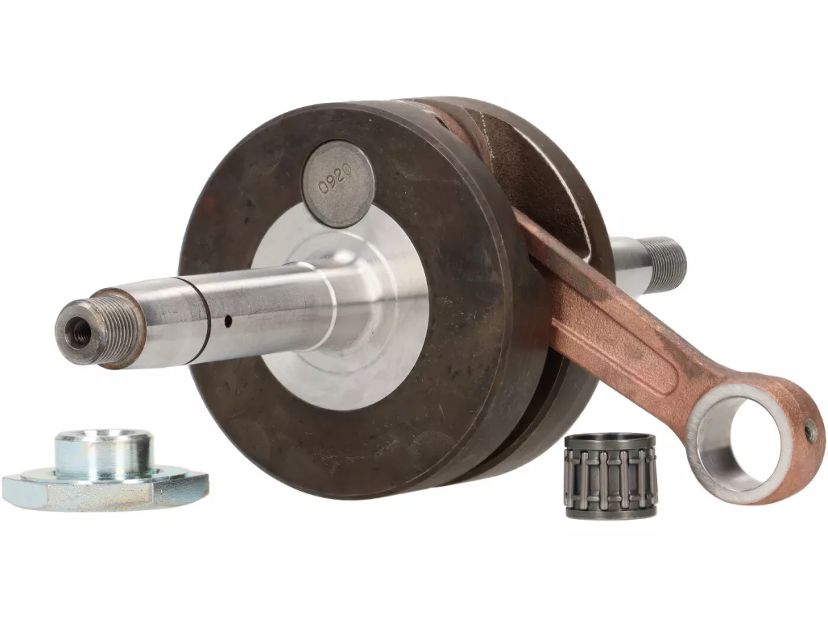 Crankshaft -MALOSSI- R.H.Q. - MBK 51V, Magnum, Passion, Racing, Rock - (41,8mm stroke for 13mm gudgeon pin)