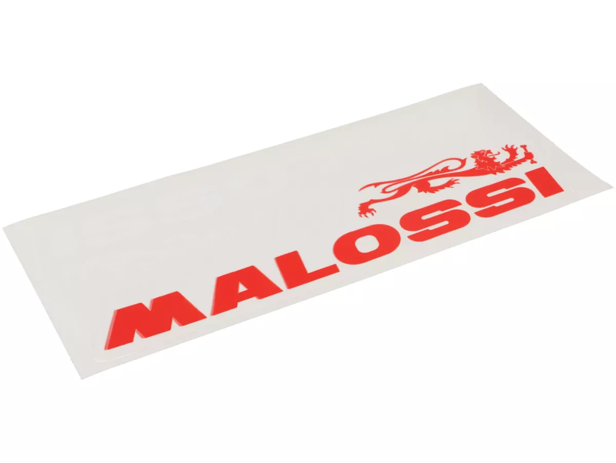 Set stiker -MALOSSI singa merah/putih- kecil (100x45mm) - 10 pcs.
