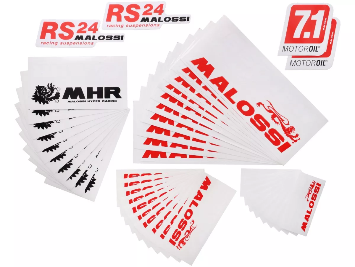Set d'autocollants -MALOSSI Mega - 44pcs.