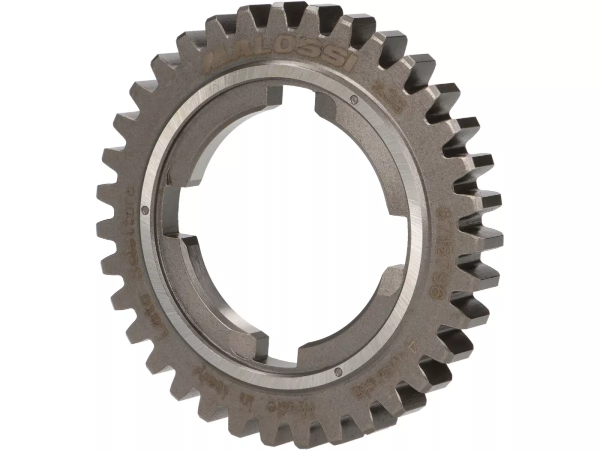 Gear 4 -MALOSSI, type Lusso- Vespa PX125-200 (1984-), T5 125ccm, Cosa125-200, LML Star/Stella125/150 2stroke - 35 teeth