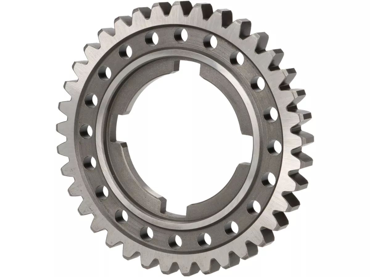 Engranaje 3 -MALOSSI, tipo Lusso- Vespa PX125-200 (1984-), T5 125cc, Cosa125-200, LML Star/Stella125/150 2 tiempos - 37 dientes