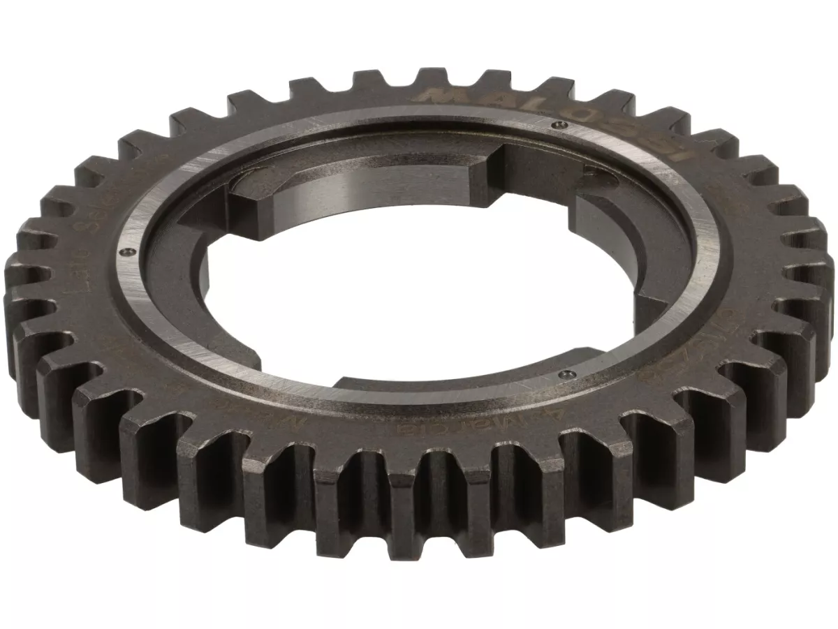 Ingranaggio 4 -MALOSSI, tipo Lusso- Vespa PX125-150 (1984-), T5 125cc, Cosa125-150, LML Star/Stella125/150 2 tempi - 36 denti