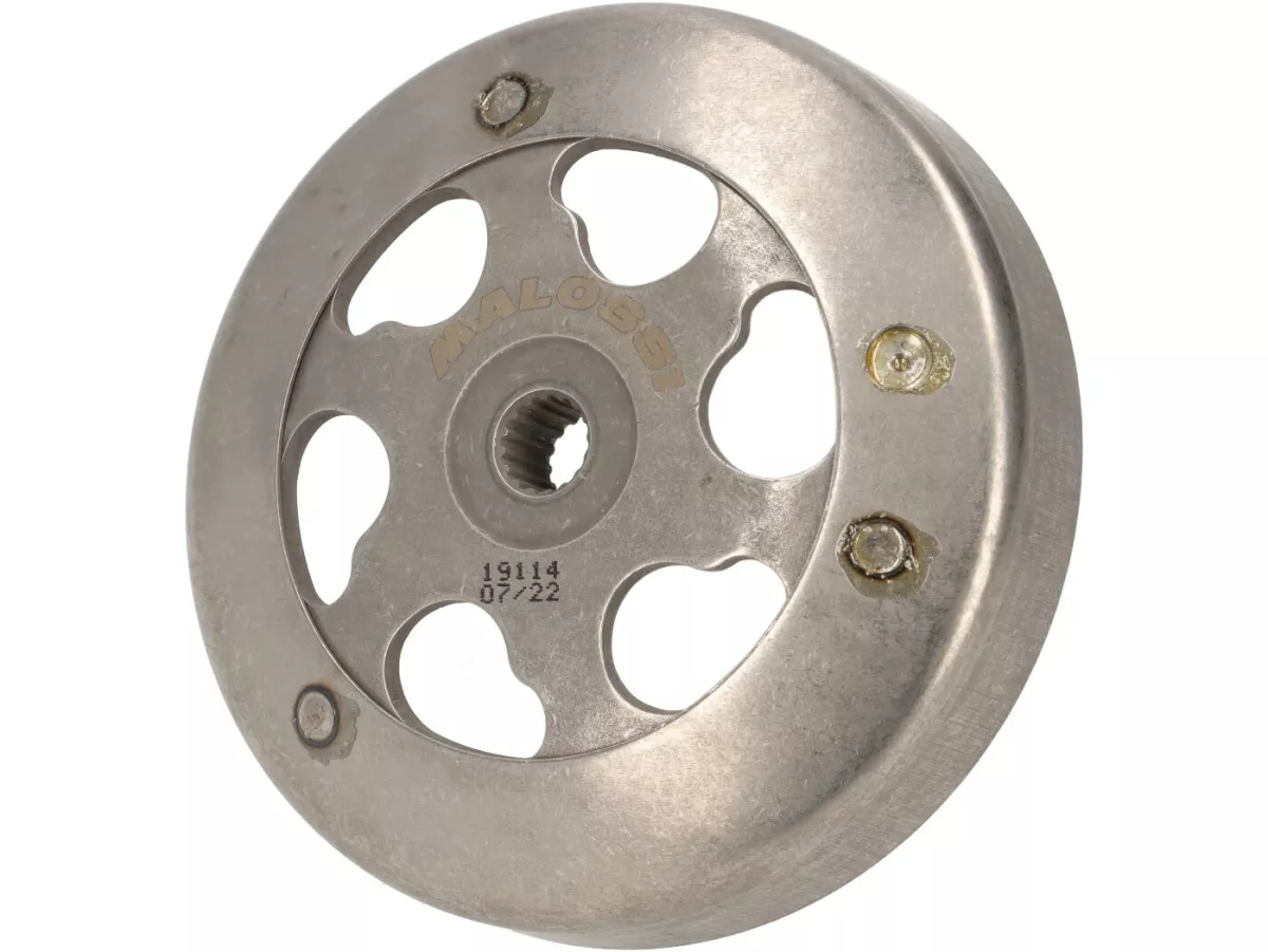 Clutch bell -MALOSSI Clutch Bell- Minarelli 50 horizontal / vertical, Minarelli 50 4T -  Ø=107mm