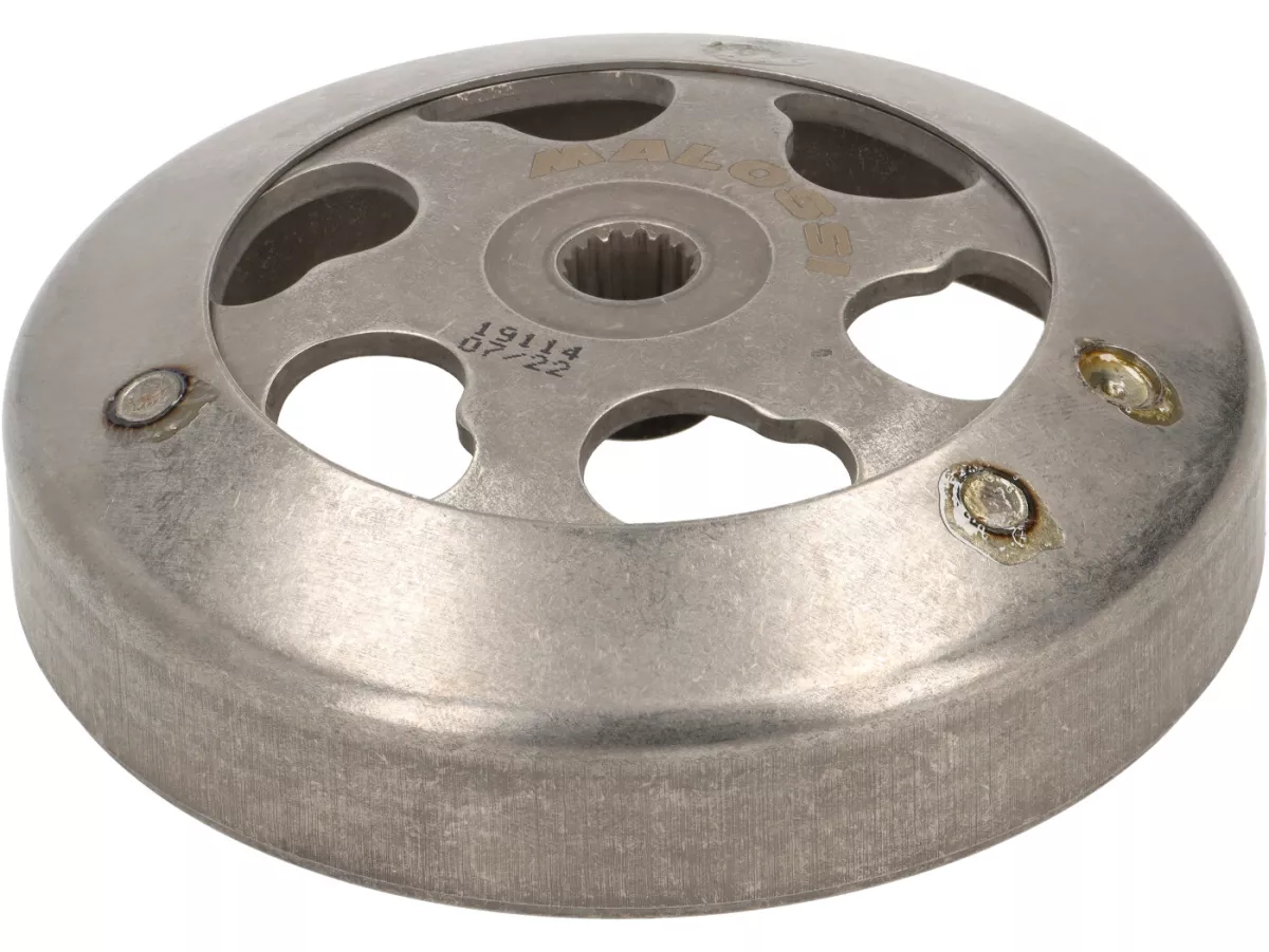 Clutch bell -MALOSSI Clutch Bell- Minarelli 50 horizontal / vertical, Minarelli 50 4T -  Ø=107mm