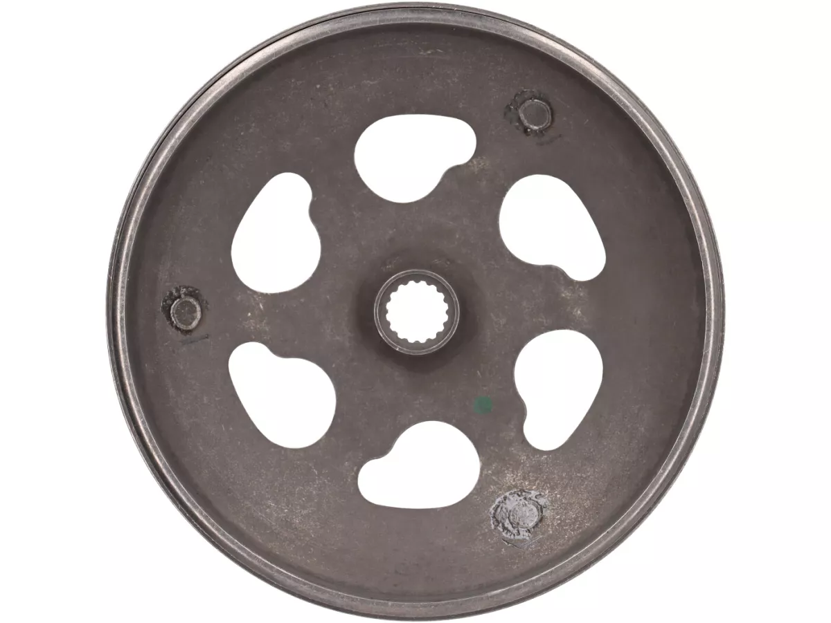 Clutch bell -MALOSSI Clutch Bell- Minarelli 50 horizontal / vertical, Minarelli 50 4T -  Ø=107mm