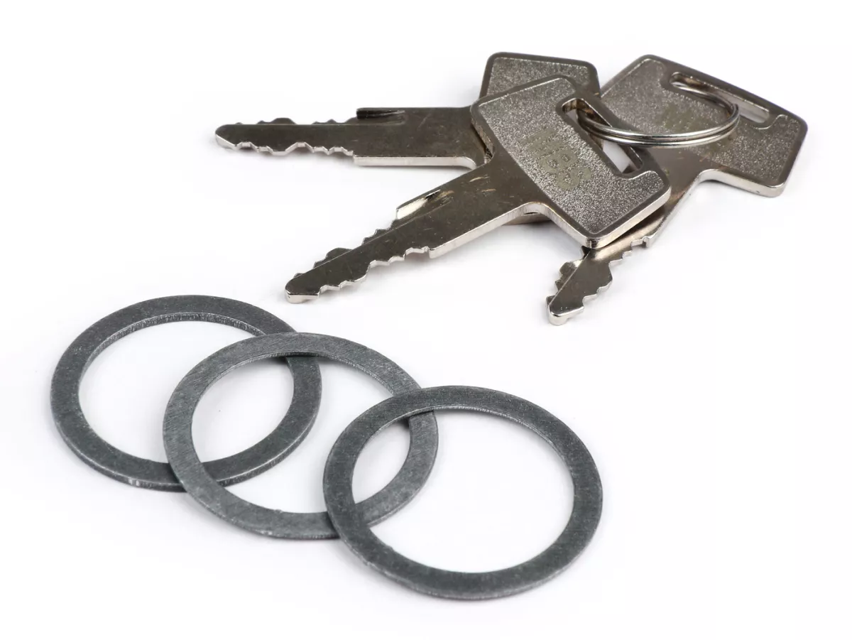 Ignition switch  Lambretta -MB DEVELOPMENTS- LI (series 1-3), LIS, SX, TV (series 2-3), DL, GP - AC, DC or AC/DC