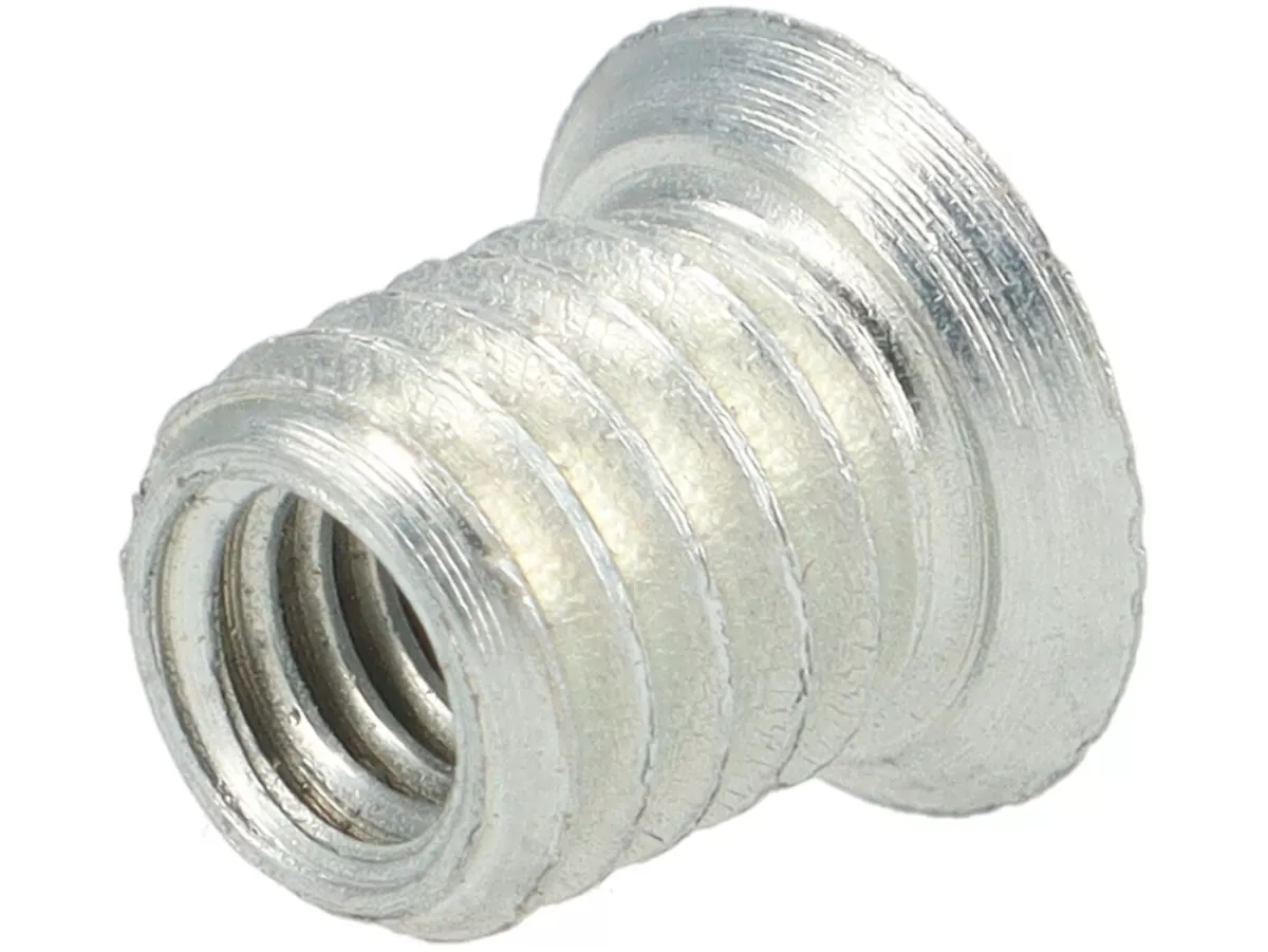 Bussola filettata Maghousing -MB DEVELOPMENTS- M4 Øa 6mm, lunghezza 7mm - acciaio