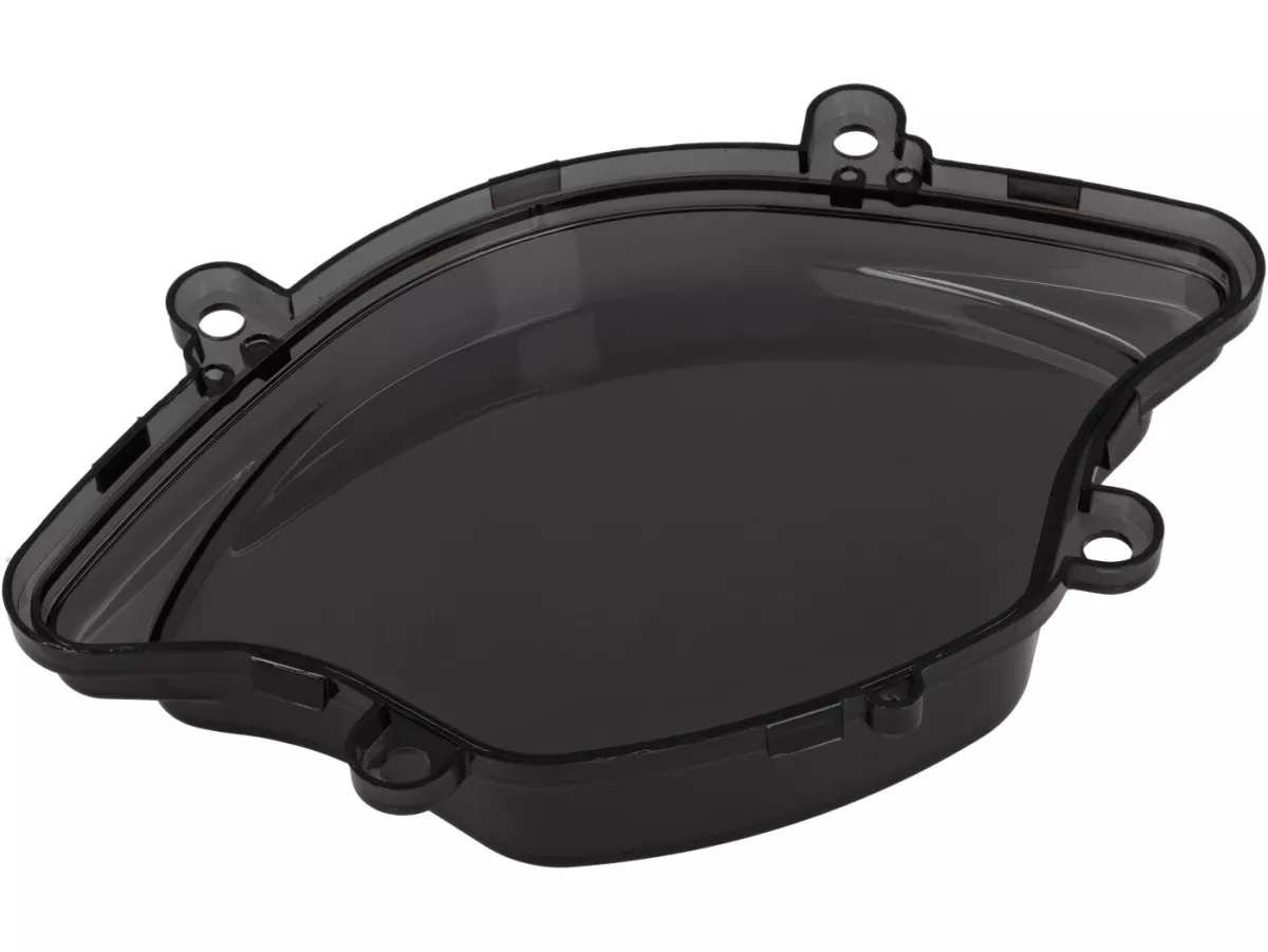 Speedo lens, black tinted -MOTO NOSTRA- Vespa GTS 125-300 (2014-2022)