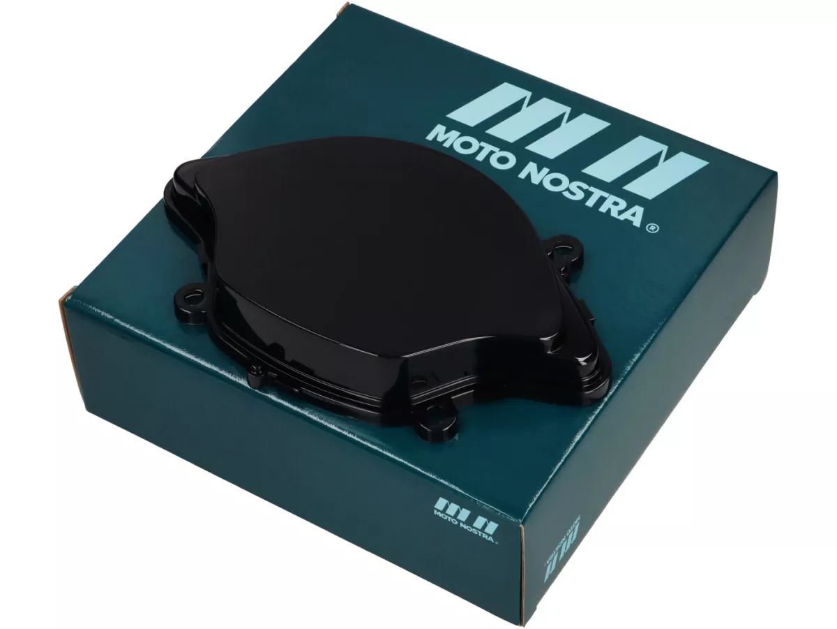 Speedo lens, black tinted -MOTO NOSTRA- Vespa GTS 125-300 (2014-2022)