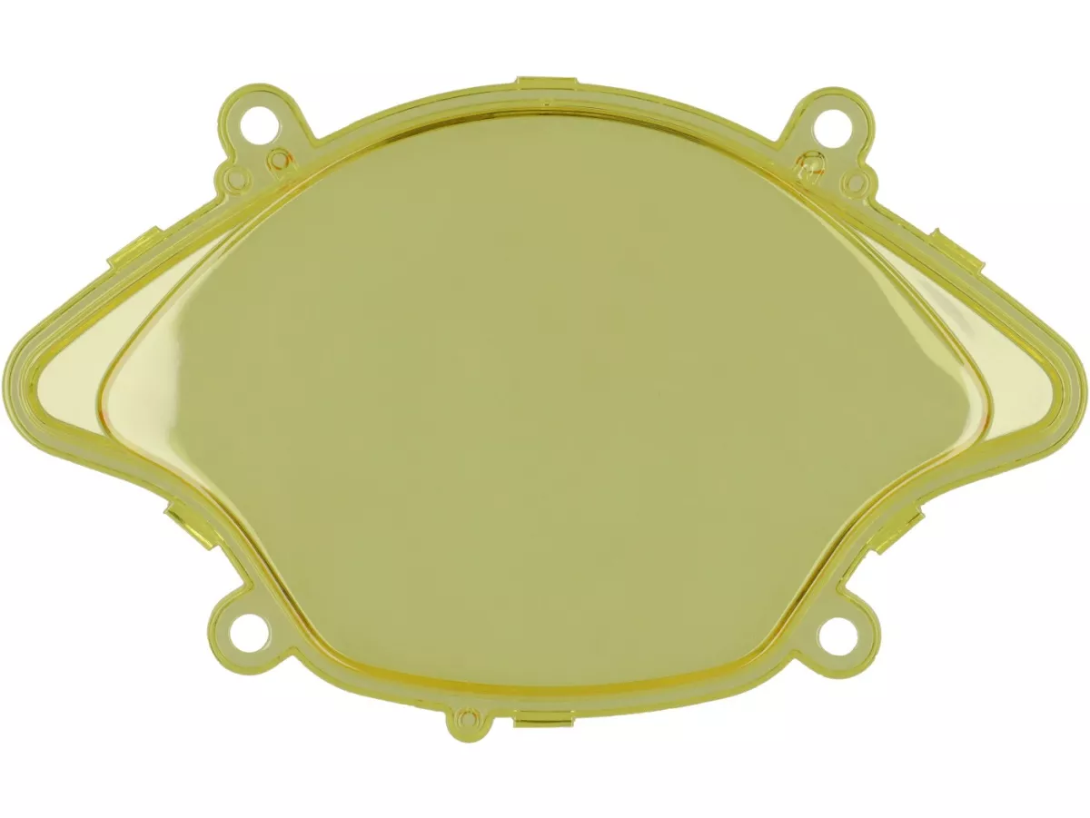 Speedo lens, yellow tinted -MOTO NOSTRA- Vespa GTS 125-300 (2014-2022)