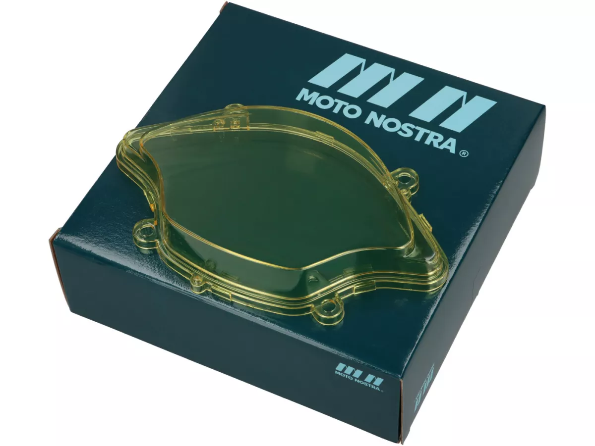 Speedo lens, yellow tinted -MOTO NOSTRA- Vespa GTS 125-300 (2014-2022)