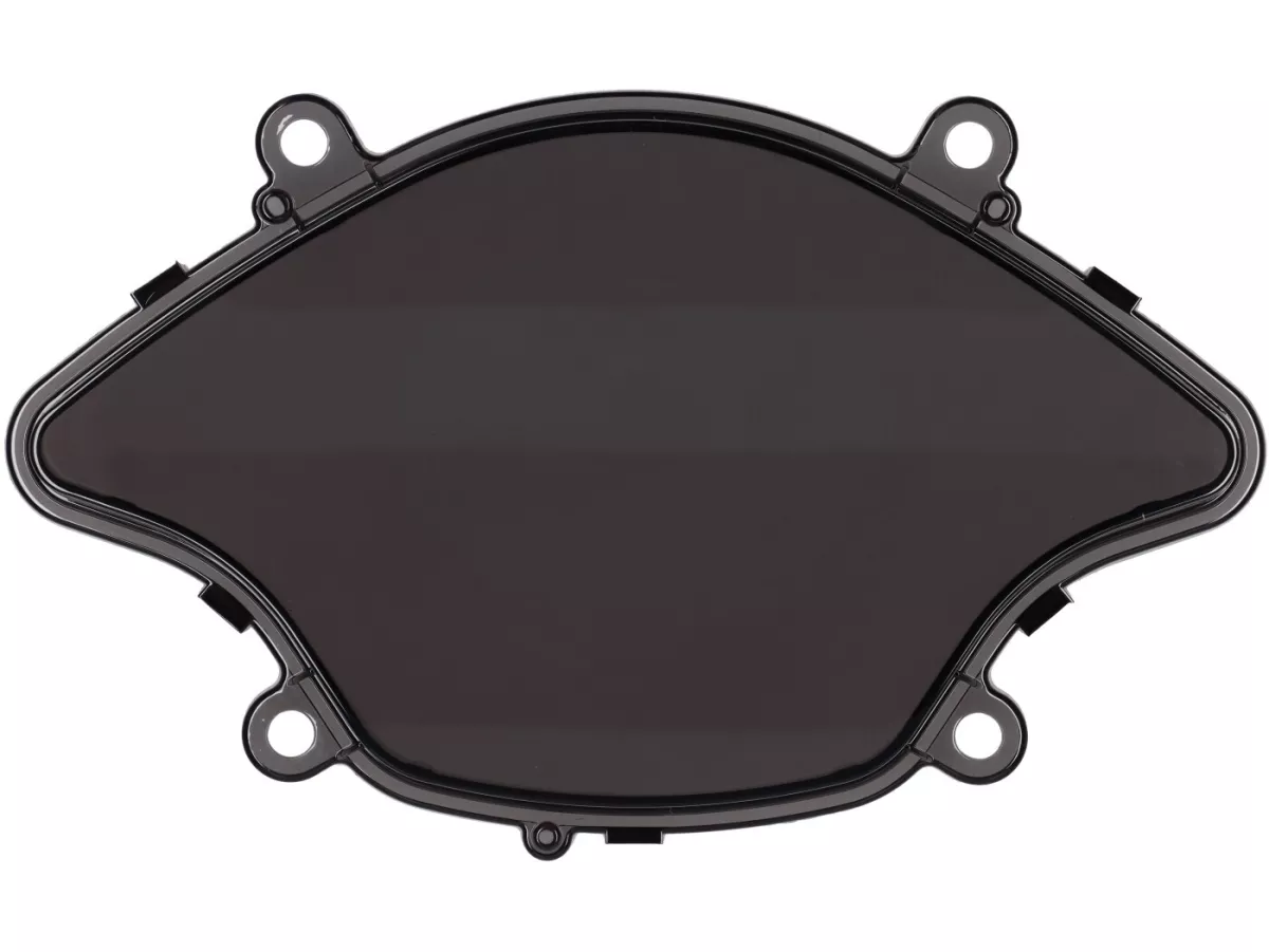 Speedo lens, black tinted -MOTO NOSTRA- Vespa Sprint 50-150 (2013-), Primavera 50-150 (2013-)