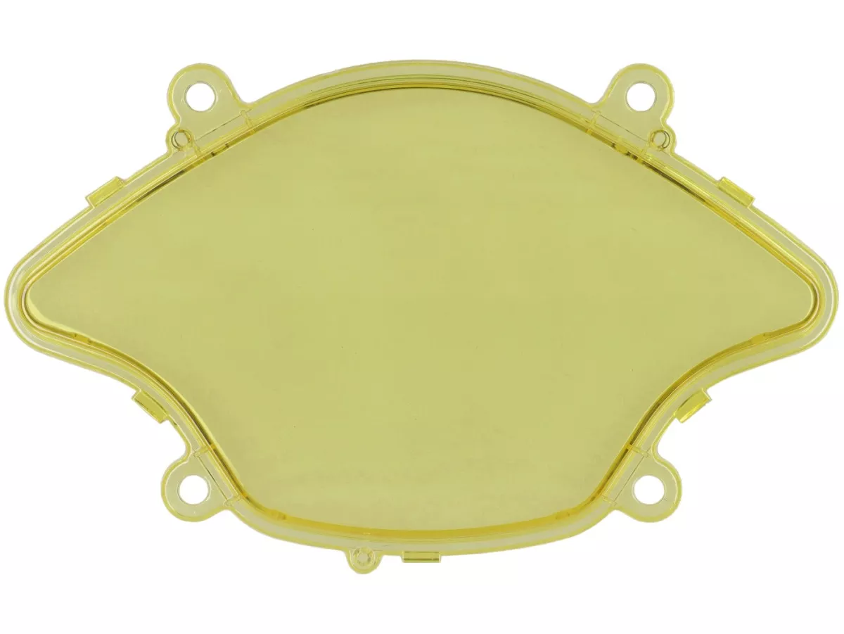Speedo lens, yellow tinted -MOTO NOSTRA- Vespa Sprint 50-150 (2013-), Primavera 50-150 (2013-)