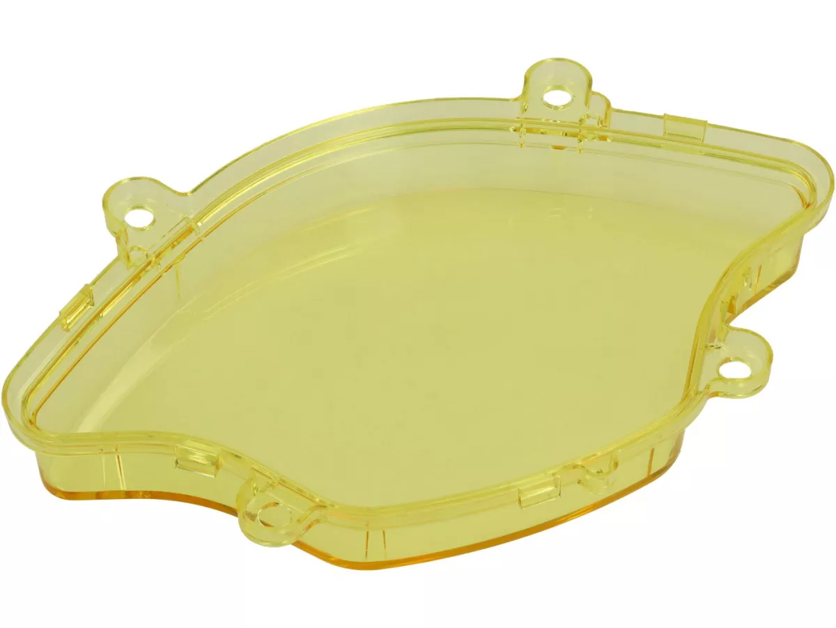 Speedo lens, yellow tinted -MOTO NOSTRA- Vespa Sprint 50-150 (2013-), Primavera 50-150 (2013-)