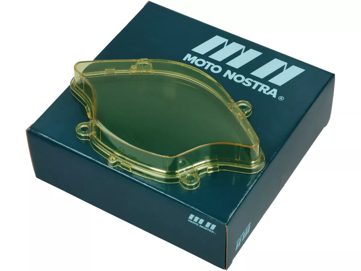Speedo lens, yellow tinted -MOTO NOSTRA- Vespa Sprint 50-150 (2013-), Primavera 50-150 (2013-)
