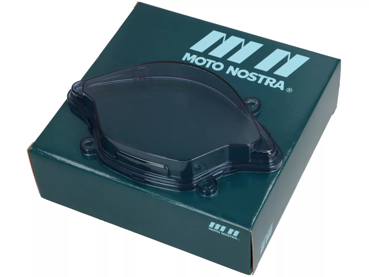 Kaca speedometer, hitam, berwarna pekat -MOTO NOSTRA- Vespa GTS 125-310 Keyless Basic, Super, Super Sport