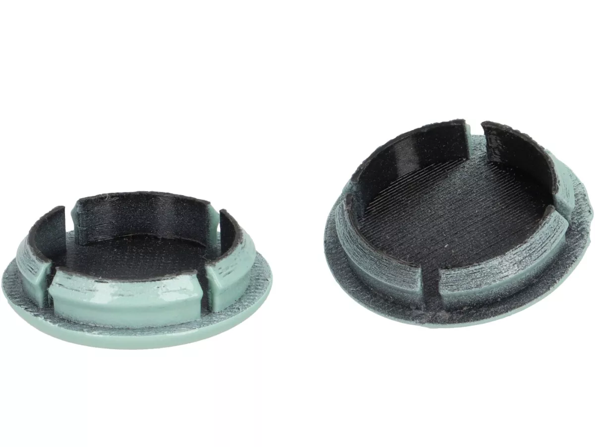 Set tutup penutup lubang spion -Moto Nostra, Verde Amabile (350/A) - Vespa GTS 125-310 Keyless Basic, Super, Super Sport, Super Tech