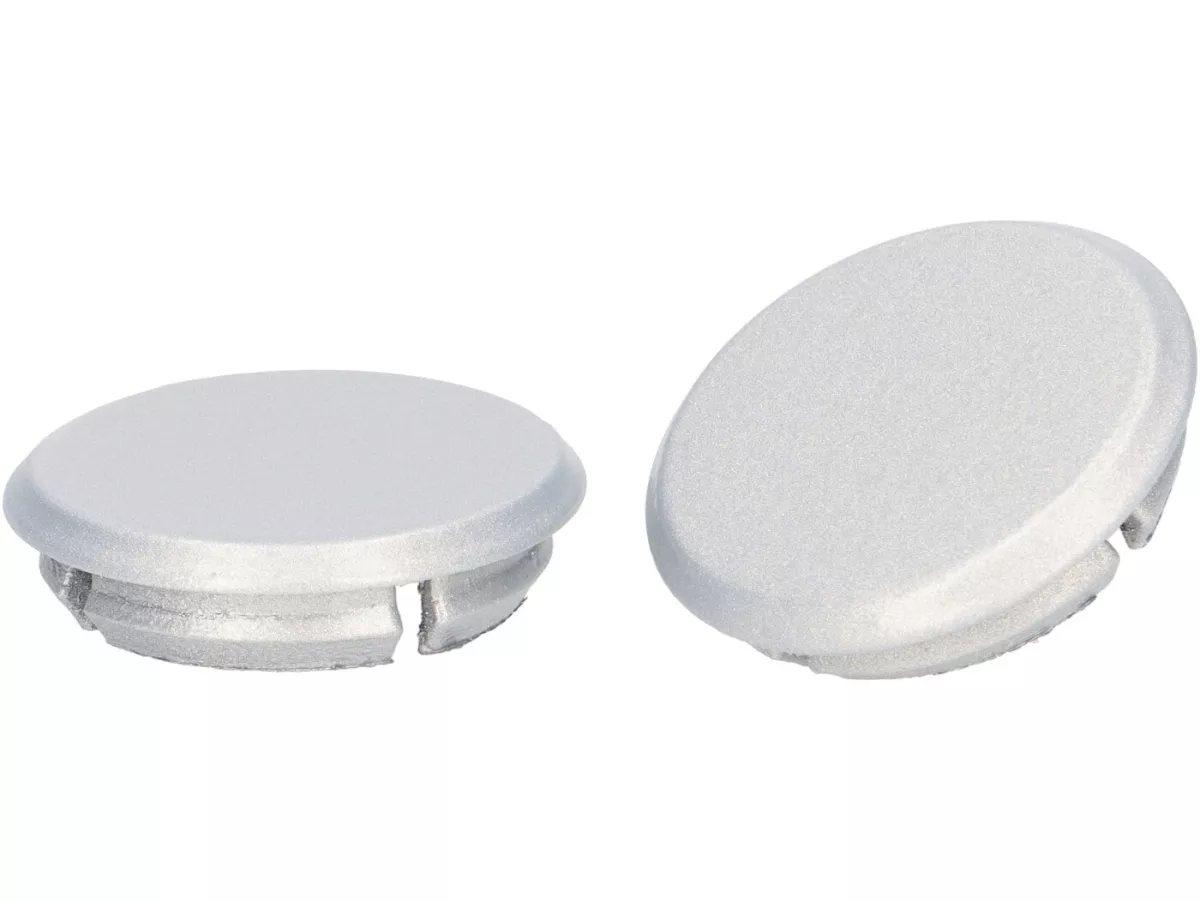 Spiegelgatdekselset -Moto Nostra, Grigio Entusiasta (G23)- Vespa GTS 125-310 Keyless Basic, Super, Super Sport, Super Tech