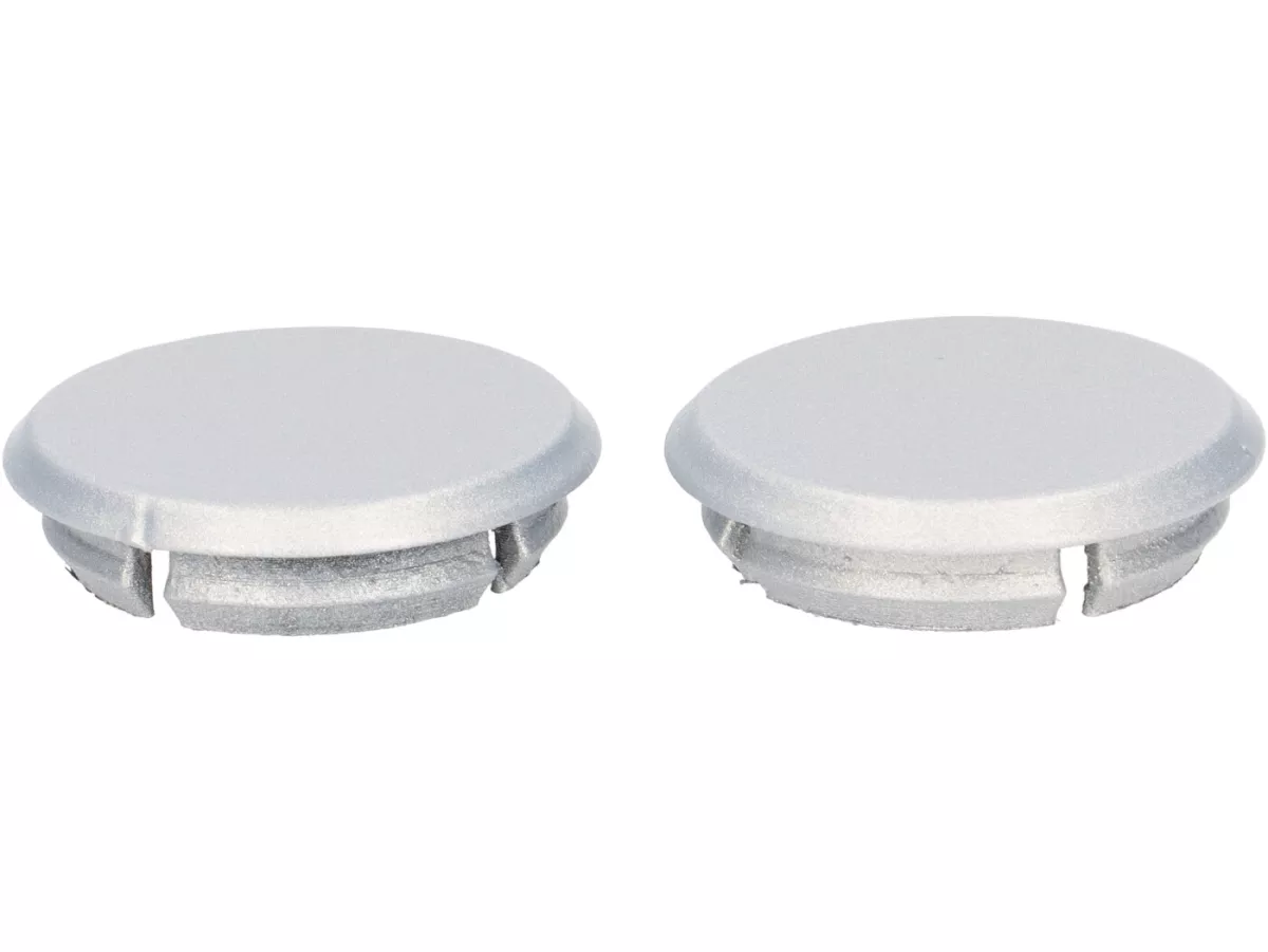 Spiegelgatdekselset -Moto Nostra, Grigio Entusiasta (G23)- Vespa GTS 125-310 Keyless Basic, Super, Super Sport, Super Tech