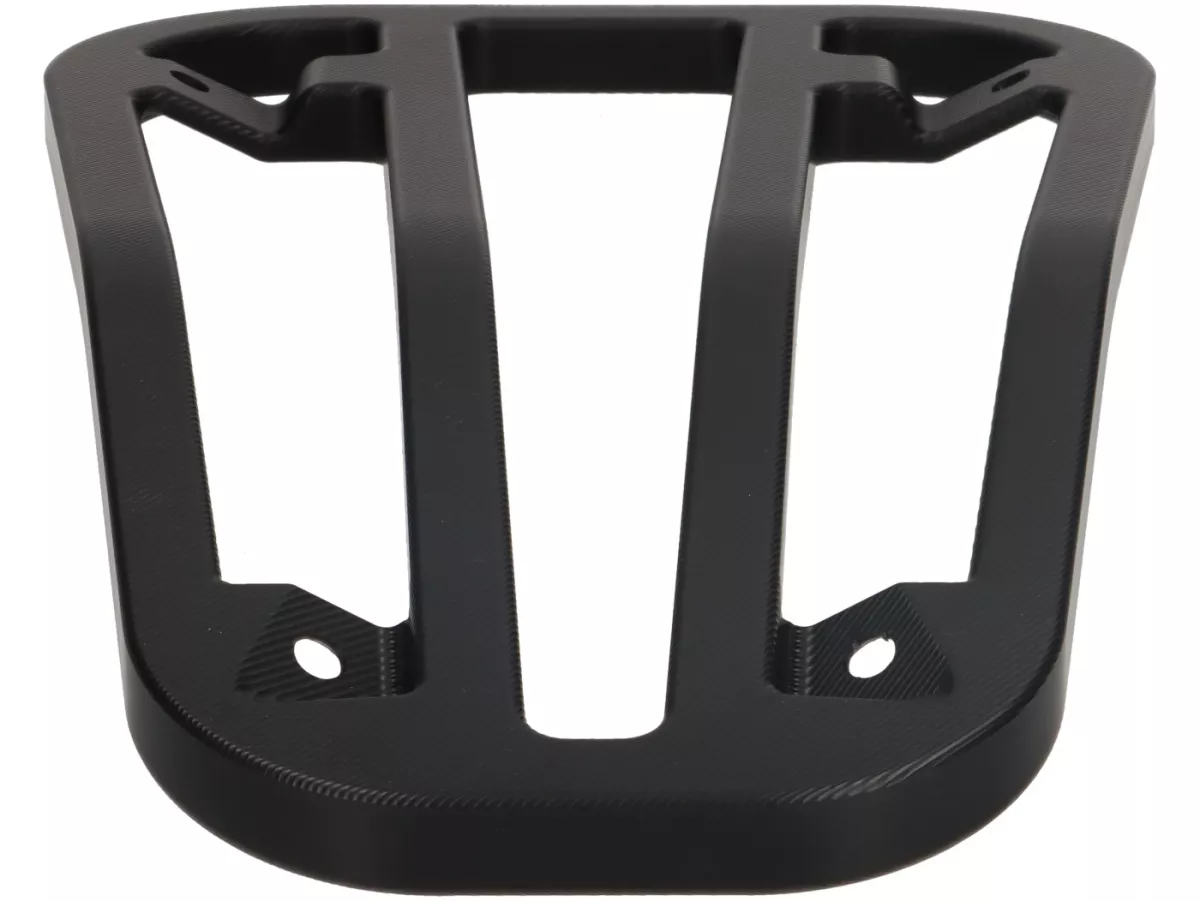 Floor board rack CNC -MOTO NOSTRA- Vespa Primavera 50-150cc, Sprint 50-150cc - matt black anodised