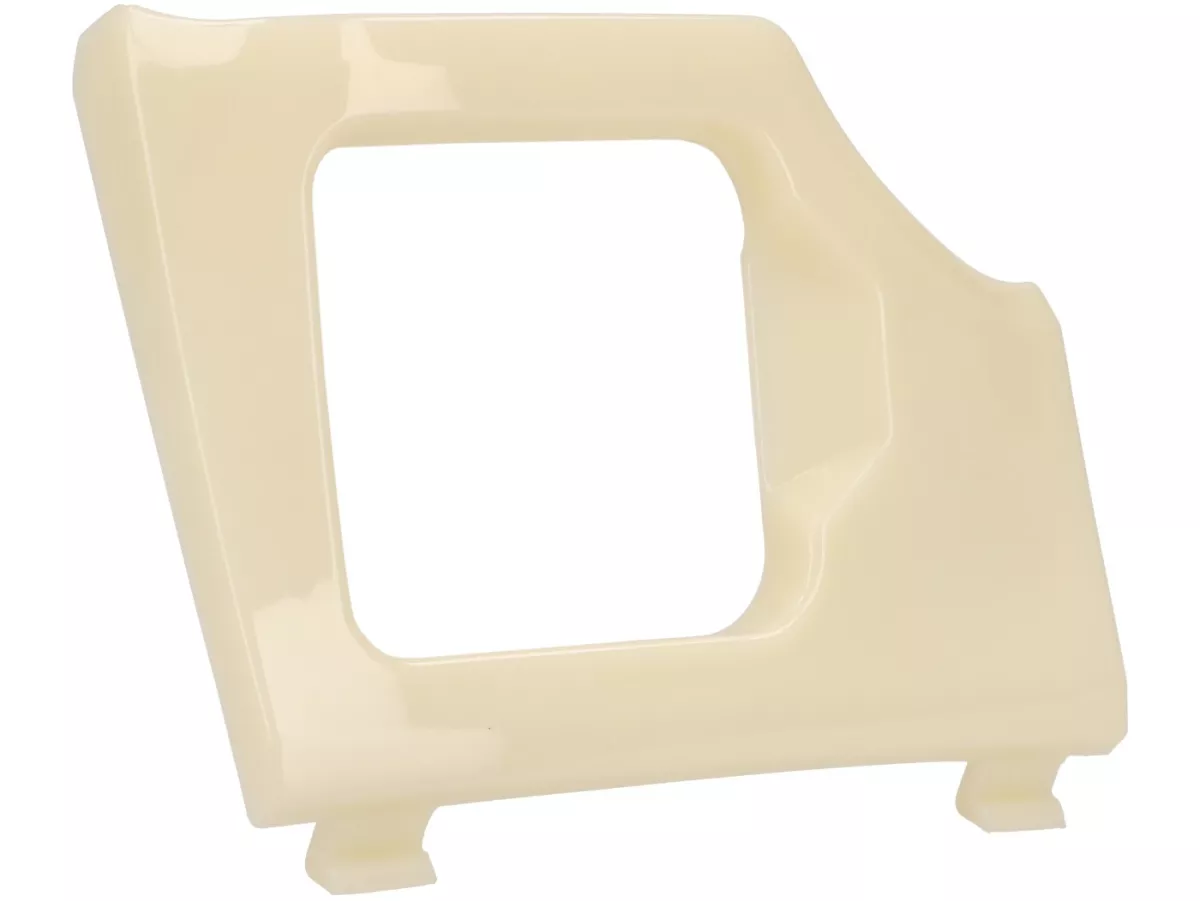 Juego de tapas de mantenimiento para el revestimiento interior del escudo de la pata -MOTO NOSTRA- Vespa GTS 125-310/GTV 300-310 Keyless - Tapa para la conexión del agua de refrigeración / fusibles - sin pintar