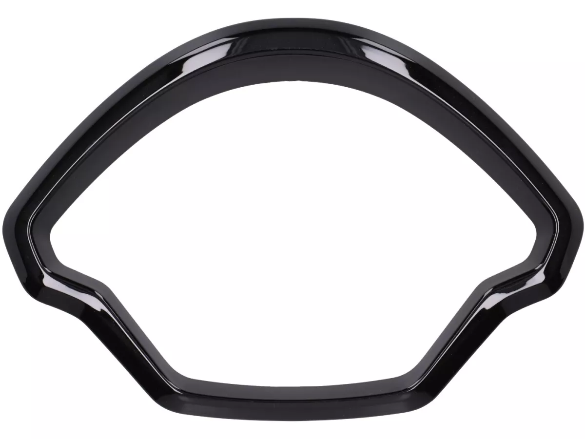Speedo bezel, shiny black -MOTO NOSTRA- GTS 125-310 Keyless Basic. Super, Super Sport