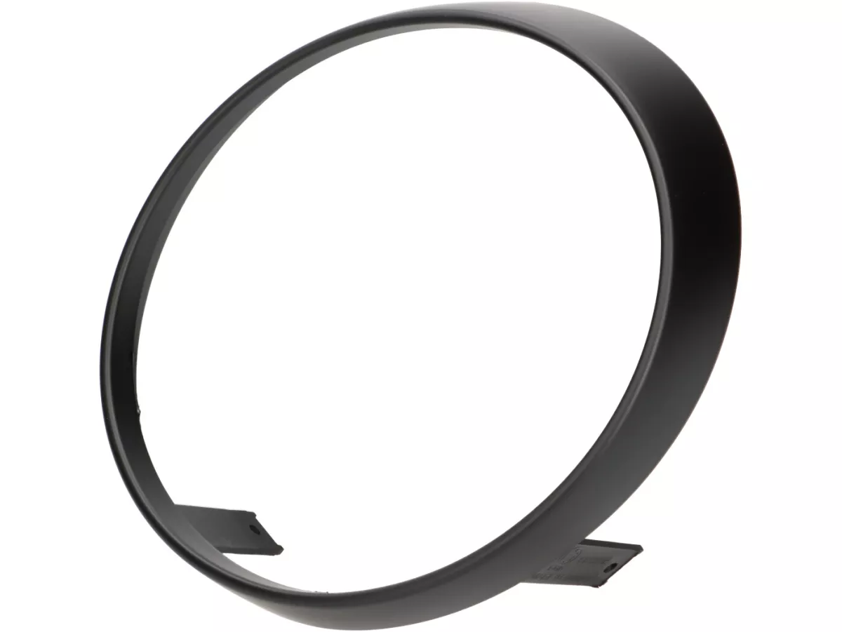Headlight rim, mat black -MOTO NOSTRA- Vespa GTS 125-310 Keyless Basic, Super, Super Sport, Super Tech