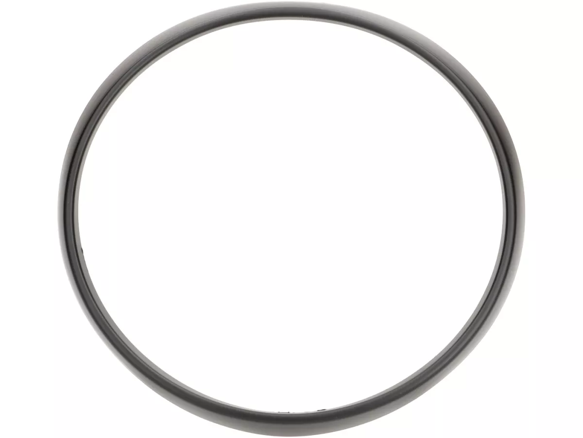 Headlight rim, mat black -MOTO NOSTRA- Vespa GTS 125-310 Keyless Basic, Super, Super Sport, Super Tech