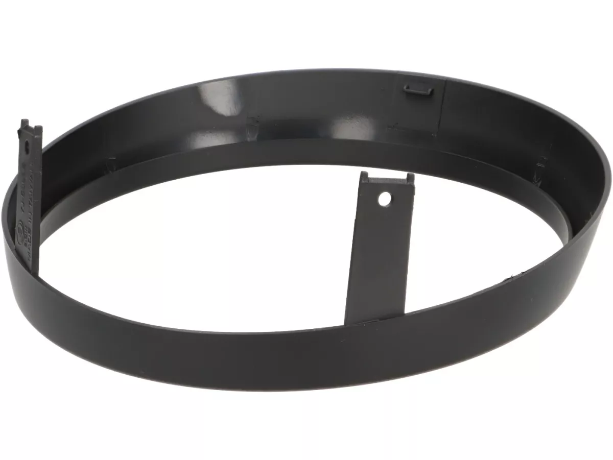 Headlight rim, mat black -MOTO NOSTRA- Vespa GTS 125-310 Keyless Basic, Super, Super Sport, Super Tech