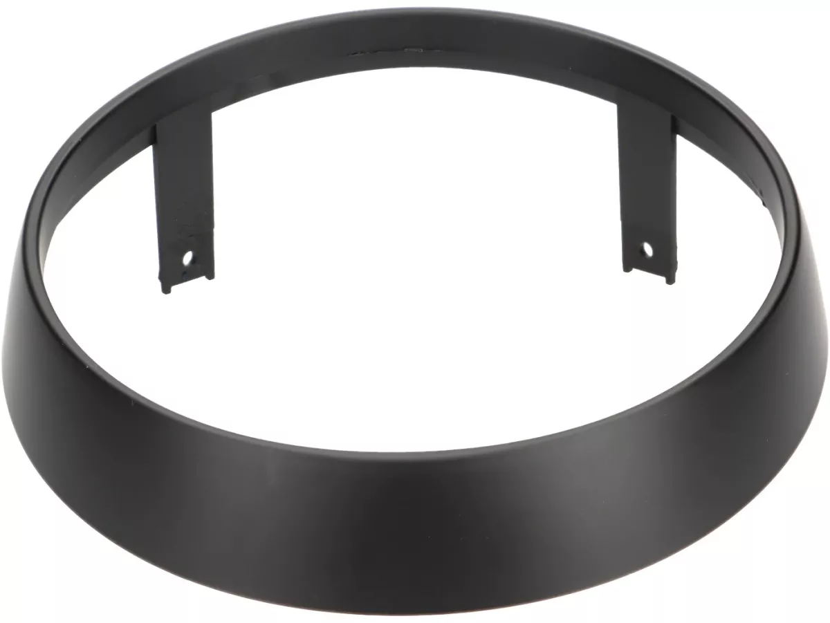 Headlight rim, mat black -MOTO NOSTRA- Vespa GTS 125-310 Keyless Basic, Super, Super Sport, Super Tech
