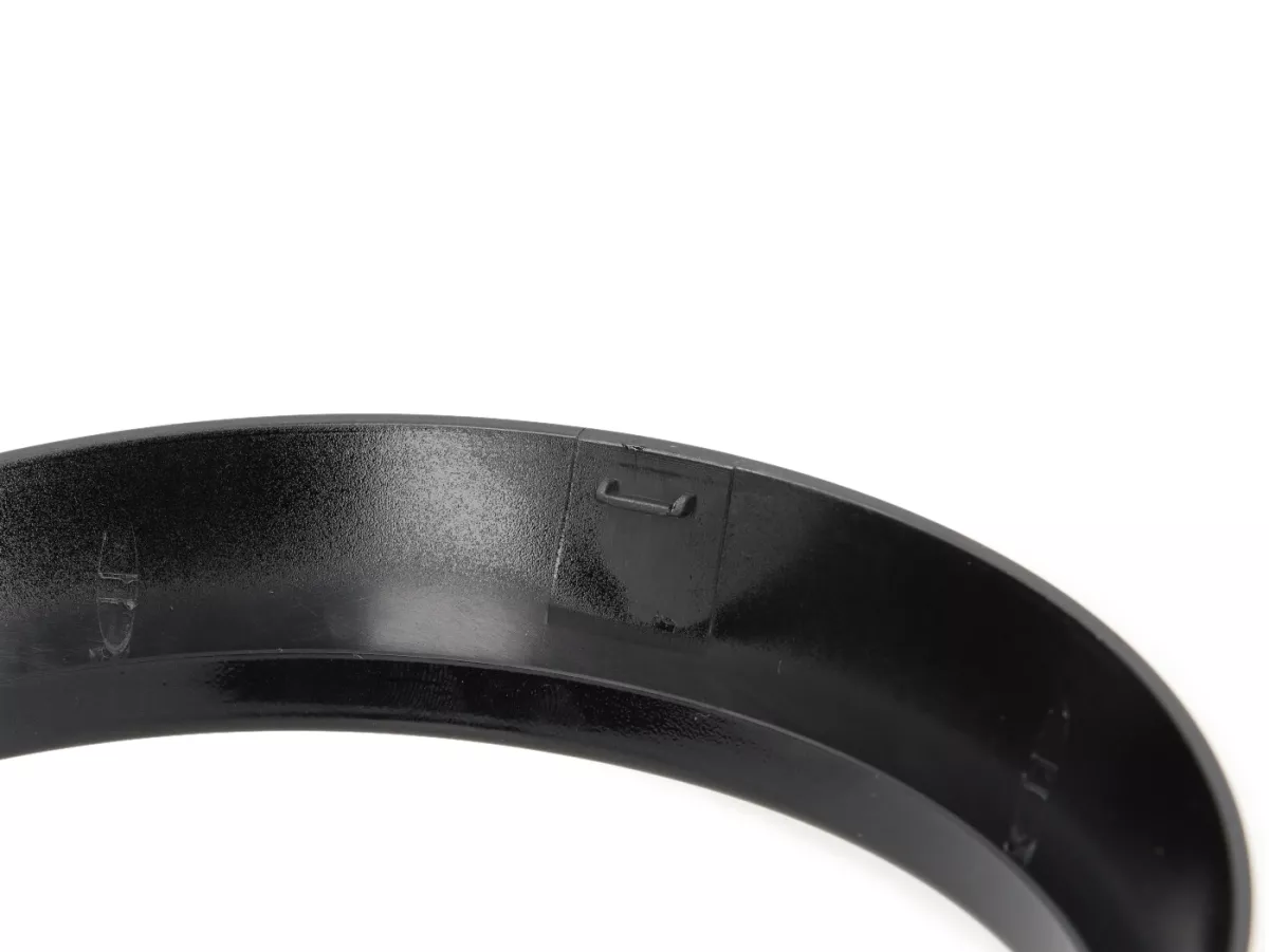 Headlight rim, shiny black -MOTO NOSTRA- Vespa GTS 125-310 Keyless Basic, Super, Super Sport, Super Tech