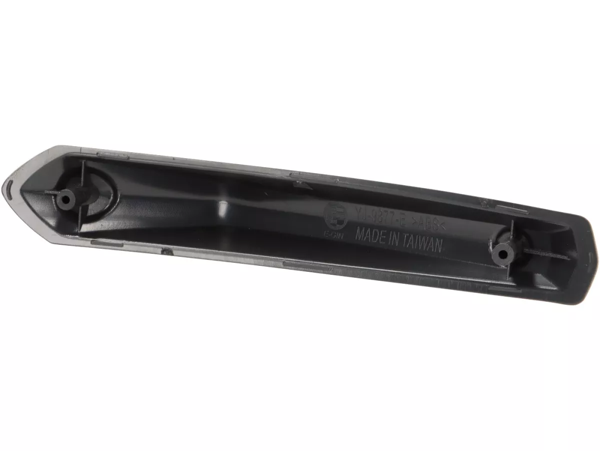 Mudguard crest, mat black -MOTO NOSTRA- Vespa GTS 125-310 Keyless
