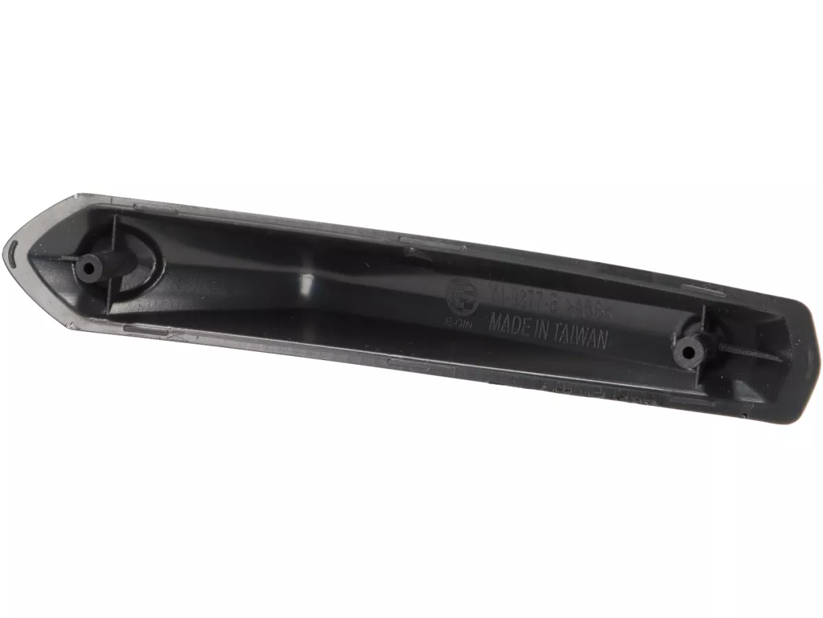 Mudguard crest, shiny black -MOTO NOSTRA- Vespa GTS 125-310 Keyless